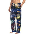 thumbnail image 6 of Sikiie Sea Inhabitans and Herb Mens Pajama Pants Sleep & Lounge Pants, PJ Bottoms With elastic waistb and Pockets X-Large, 6 of 6