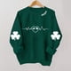 thumbnail image 2 of Camiseta de Manga Larga de Manga Larga de la Mujer Casual Lady St. Patrick con Cuello Tripulado con Poliéster Suave, Top Casual Transpirable para Invierno Primavera, 2 of 4