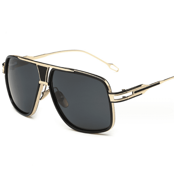 Men's Vintage Style Eyewear for Classic Cool Retro Metal Goggles