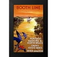 thumbnail image 2 of Vintage Apple Collection 13x18 Black Modern Framed Museum Art Print Titled - Trav Booth Line, 2 of 5