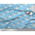 thumbnail image 2 of Soimoi Cotton Duck Fabric Pug Dog Decor Fabric Printed Yard 56 Inch Wide, 2 of 3