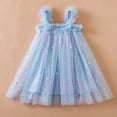 thumbnail image 2 of Dresses For Girls Sleeveless Star Moon Princess Dance Party Clothes Girls Boho Dresses,Size 18 Months-24 Months, 2 of 4