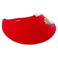 thumbnail image 5 of Autism Puzzle Symbol Heat Transfer Fabric Foam Visor - Red OSFM, 5 of 5