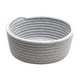 thumbnail image 1 of Cesta de almacenamiento Organizador de almacenamiento Contenedor de artículos diversos Mesa Elegante cesto para baño Gris claro, 1 of 9