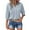 Gray, variant on Taqqpue Womens Button Down Shirts Plus Size 3/4 Sleeve Dressy Casual Tops Business Work Blouses Trendy Loose Tops S-5XL