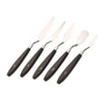 thumbnail image 4 of HEALEEP 5Set 5 In 1 Elastic Hot Bed Removal Tool Set Scrapper 3D Printing Accessory Stainless Steel Curved Handle, 4 of 8