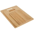 thumbnail image 4 of Freshware 3-Piece Bamboo Cutting Board Set, Reversible Kitchen Prep Boards, 4 of 9