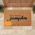 thumbnail image 3 of JeashCHAT Pumpkin Doormat Thanksgiving Halloween Welcome Mat for Front Door Front Porch, Fall Floor Mat, Indoor Outdoor Entrance Door Mat, Home Decor, 24 x 16 Inch, 3 of 6