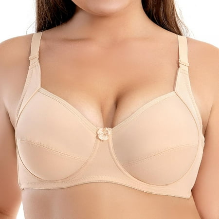 

Women s Full Coverage Smoothing Bra High Impact Plus Size Underwire Bras
