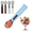 Blue, variant on Heated Ice Cream Scoop Rechargeable,Electric Ice Cream Scoop Hard Icecream,Self-Warming Spoon with LED Display,158 Fast Melting,3 Adjustable Heat Levels,Ideal Kitchen Gifts