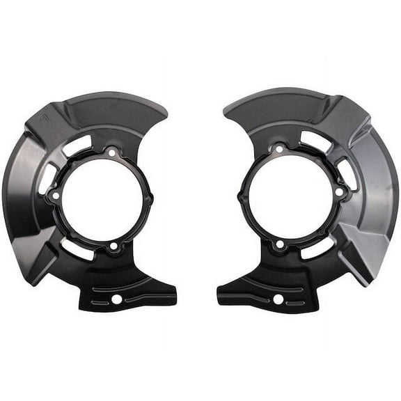 Front Brake Dust Shield 2 Piece - Compatible with 2009 - 2014 Hyundai Sonata 2010 2011 2012 2013