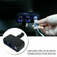 thumbnail image 4 of Car Cigarette Lighter Socket Adapter Dual USB Double Plug Charger 12V. X7G7, 4 of 8
