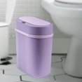 thumbnail image 1 of Cubo de basura de 12 l, cubo de almacenamiento impermeable con tapas, cubo de basura, cubo de basura automático para sala de estar, baño, cocina, Soledad bote de basura automatico, 1 of 10