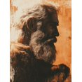 thumbnail image 1 of Qisvanset Framed Canvas Wall Art, 12x16 Inch Abraham Sacrifice Genesis Bible Wall Painting, 1 of 5