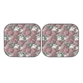 thumbnail image 7 of Fotbe Rose Flowers 2-Piece Car Windshield Sun Shade | Sun Blocker for Car Windshield | Foldable Automotive Interior Accessories for Sun Protection-Medium, 7 of 7