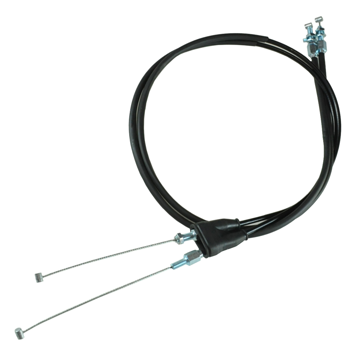 MOTORS 20102012 Honda CRF250R Cable Throttle PusHPull Set Black Vinyl