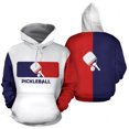 thumbnail image 3 of Sudadera con capucha con estampado 3D de Pickleball para hombres y mujeres, ropa informal, sudaderas deportivas, sudaderas holgadas de alta calidad, 3 of 5