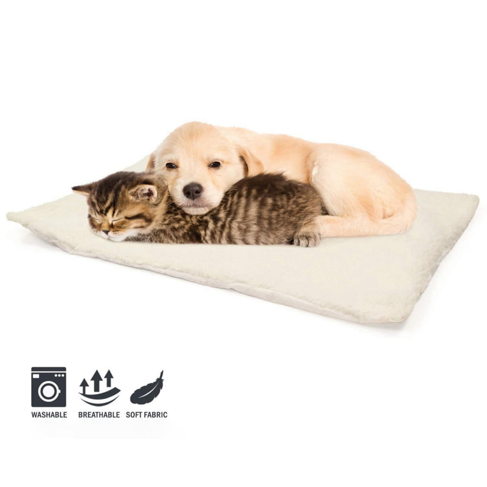Self Heating Cat Dog Pad Self Warming Cat Dog Bed 24 x 18 Pet Mat for Outdoor and Indoor Pets