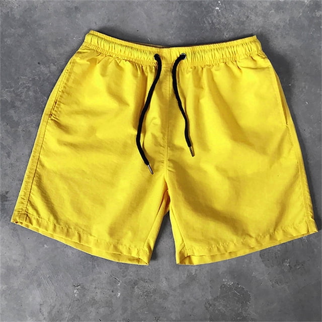 AherBiu Plus Size Summer Shorts for Men Athletic Running Quick Dry Shorts with Pockets Fashion Drawstring Causal Beach Shorts