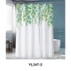 thumbnail image 3 of Inteprter Cortinas de baño blancas asequibles, fáciles de limpiar e instalar, cortina de ducha moderna para baño, cortinas de ducha elegantes Juegos de accesorios de baño YL347-2 180 cm * 180 cm, 3 of 6