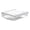 B, variant on Leeye Under Desk Drawer Storage, Self Adhesive Sliding Organizer Drawer, Hidden Under Cabinet Container for Kitchen Bathroom Office, Space Saving ABS , White, 9.45 x 8.27 x 3.15 in