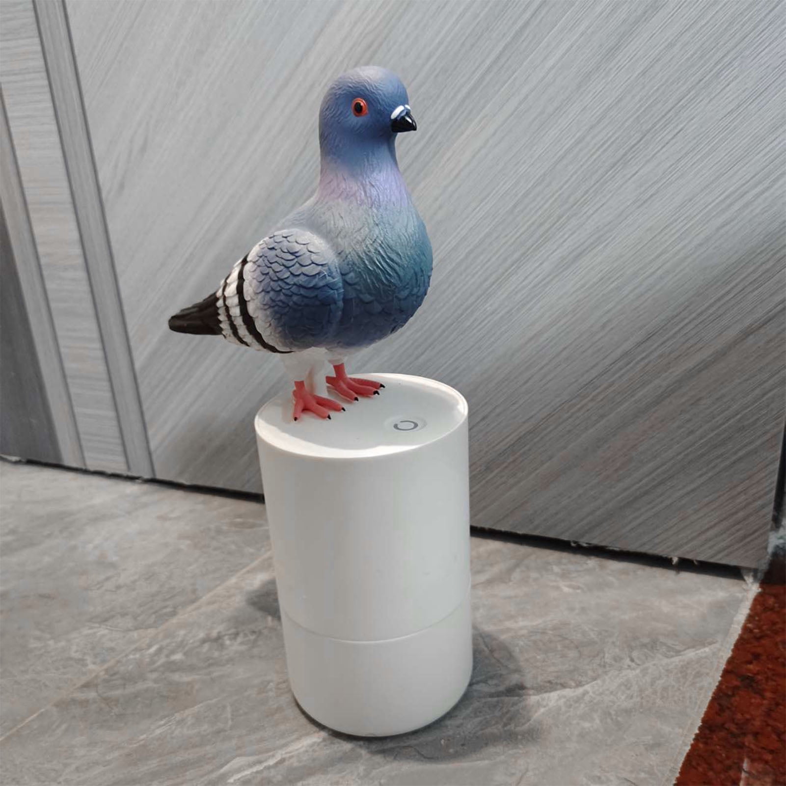 Rupoun Automatic Foaming Hand Soap Dispenser Touchless Blue Bird Induction Refillable ABS Washer for Kitchen Bathroom