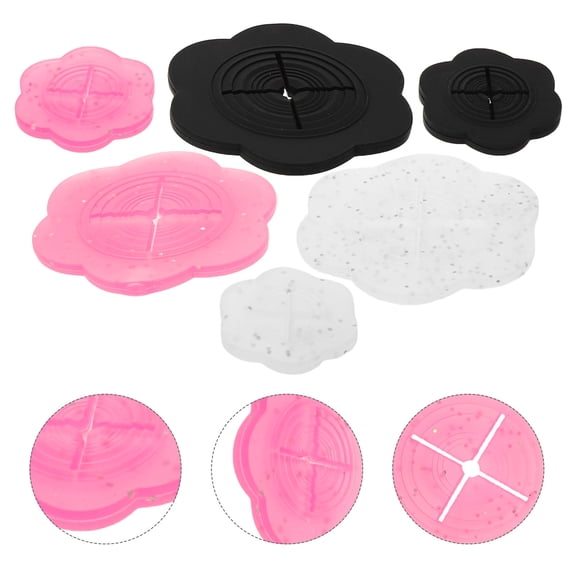 Raindrops 6Pcs Invisible Waist Cinch Clips Adjustable Silicone Clothing Clip Reusable Waist Accessory
