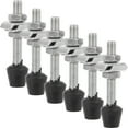 thumbnail image 1 of Woeilo 6 Pcs Plastic Screw Bolts Horizontal Toggle Clamp Quick Release Latch Screws Fixture Components, 1 of 5