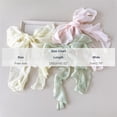 thumbnail image 3 of PRINxy Women’s Ruffled Trim Sheer Skinny Scarf, Flowy Lightweight Long Neck Bandana For Office Beach Vacations Coffee Runs Yellow, 3 of 5