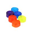 thumbnail image 1 of 6PCS Guitar Effect Footswitch Topper Foot Nail Pedal Topper Anti-Slip Colorful Protection for Guitar Pedal Effect (Yellow, Red, Purple, Orange, Dark Blue, Light Blue), 1 of 9