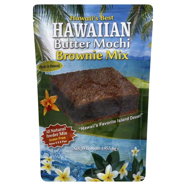 Hawaii's Best Hawaiian Haupia Hawaiis Best Brownie Mix, 16 oz