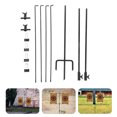 thumbnail image 3 of Adjustable Paper Target Stand For Shooting Practice Portable And Adjustable Target Stand Durable Metal Holder For Shooting Ranges Or Backyard Practice, 3 of 7
