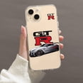 thumbnail image 1 of Funda de teléfono de lujo para coche deportivo GTR, carcasa transparente para iPhone 11 12 Mini 13 14 Pro XS Max X 8 7 6s Plus 5 SE XR Fivean unisex, 1 of 2
