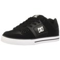 thumbnail image 1 of DC Men's Pure Action Skate Shoe, black/black/white, 14 D D US, 1 of 8