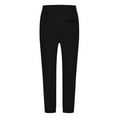thumbnail image 5 of IYTR Baggy Sweatpants Men Drawstring Sports Fitness Pants Fashion Baggy Pants Casual Solid Color Comfy Sweatpants Hiking Trousers (Black,S), 5 of 7