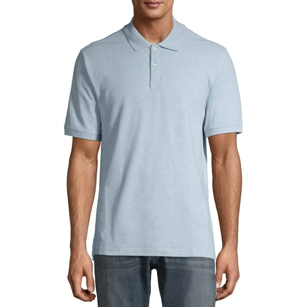 GEORGE - George Men's and Big Men's Stretch Pique Polo Shirt, Up to ...
