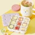 thumbnail image 6 of Silicone Ice Cube Tray Easy Release Freezer Mold Food Grade Ice Maker Tray for Drinks Cocktail Whiskey Juice Reusable Stackable Kitchen Freezer Storage Ice Making Tool, 6 of 6