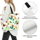 thumbnail image 3 of Balery Floral Vintage Bolsa Tote Estilo Estético con Cremalleras, Bolsa de Hombro, Bolsa de Compras Grande y Plegable, 3 of 8