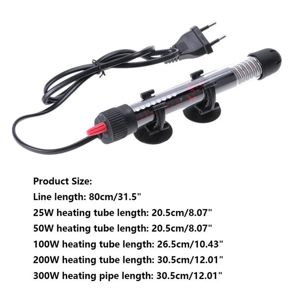 EU /US Plug 110v-220v Submersible Automatic Temper Electric Boiler  Thermostat Temperature Controller Fish Tank Water Heater Aquarium Heater  25W US PLUG - Walmart.com
