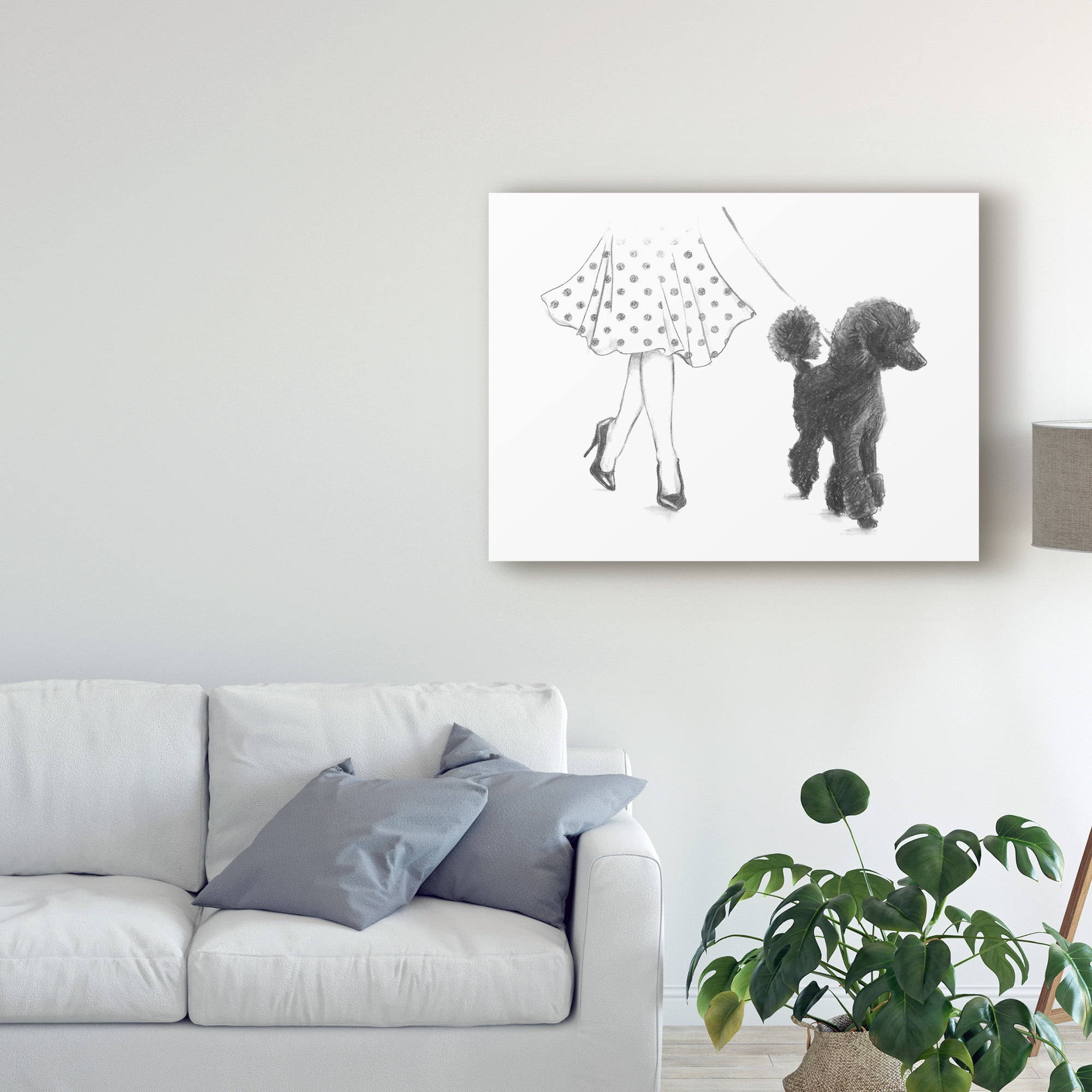 Trademark Fine Art 'Perfect Companion III' Canvas Art by Ethan Harper