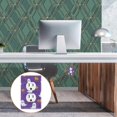 thumbnail image 6 of Yayeee Blank Wall Plate Cover 1-Gang 4.5"x2.7" Home Unused Decorative Outlet, Halloween Purple Ghosts, 6 of 7