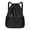 Black, variant on Football Backpack Volleyball Bag, Wide Shoulder Strap Drawstring Backpack Water Resistant Sports Gym Back BagSoccer Bags, with Mesh Pockets and Built-in Zipper Pocket Draw String Basketball Bag