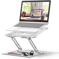 thumbnail image 1 of Adjustable Laptop Stand for MacBook, Air, Pro All Laptops(Silver), 1 of 5