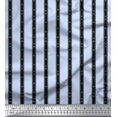 thumbnail image 1 of Soimoi Rayon Fabric Stripe & Airplane Shirting Printed Craft Fabric by The Yard 56 Inch Wide, 1 of 1
