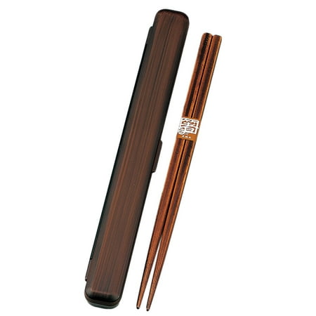 

Tatsumiya wood grain lunch chopstick box set 23.0 Tochigi grain 33049