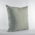 thumbnail image 3 of Plutus Flint Wall Textured Solid, With Open Weave. Luxury Throw Pillow - Double sided 22" x 22", 3 of 5