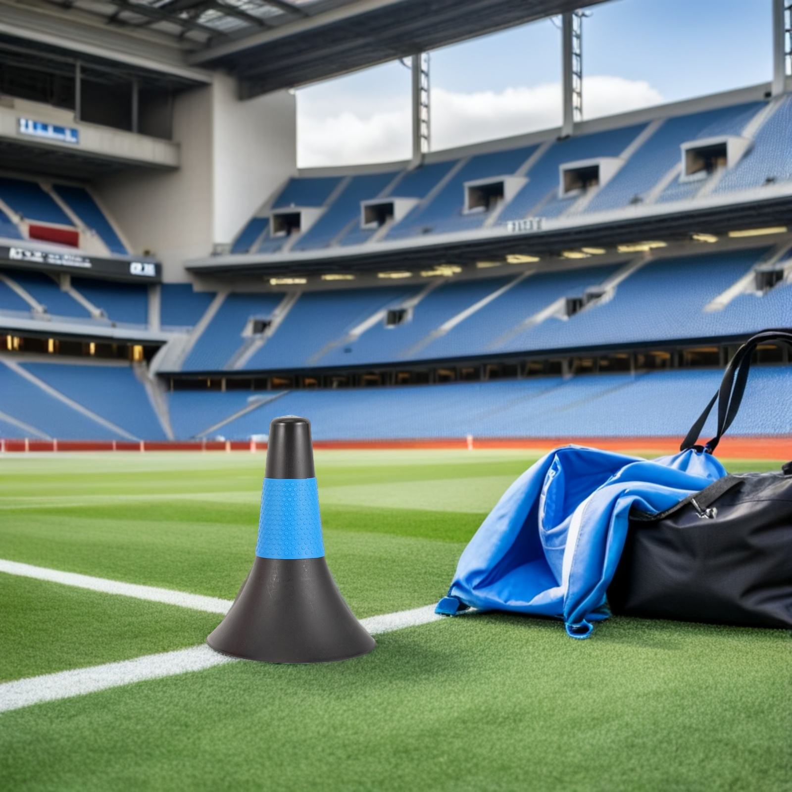 FOMIYES 6Pcs Soccer Speed Cones High Visibility Training Equipment Portable Plastic for Outdoor Drills