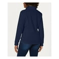 thumbnail image 2 of KAREN SCOTT $46 Womens New Navy Ribbed Zip Up Casual Jacket PM B+B, 2 of 2