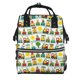 thumbnail image 1 of Disketp Train With Animals Mochila de Pañales de Gran Capacidad con Múltiples Bolsillos, Mochila de Viaje Multifuncional para Bebé, Unisex, Moderna y Resistente, 1 of 6
