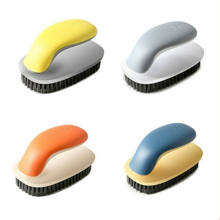 

Multifunctional Cleaning Cloth Brush Easy Hold Household Cleaning Brush for Laundry Cloth Shoes Gray